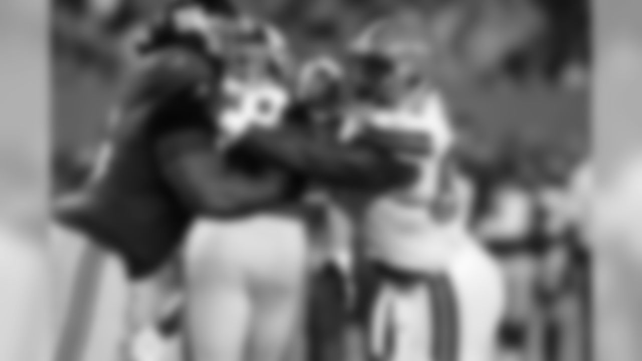 DL Larry Ogunjobi in action against the Giants.
