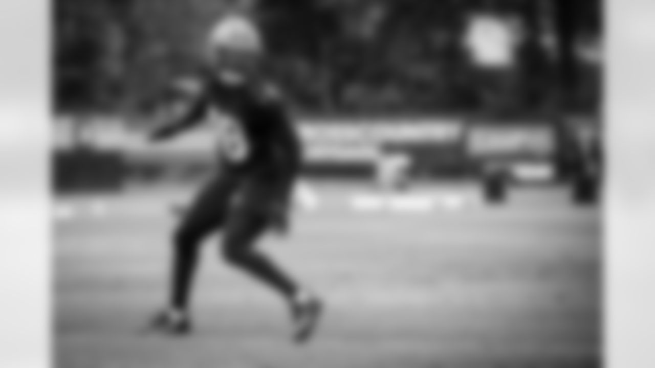 Safety Tanner McCalister (48) during a field workout at CrossCountry Mortgage Campus on July 20, 2023.