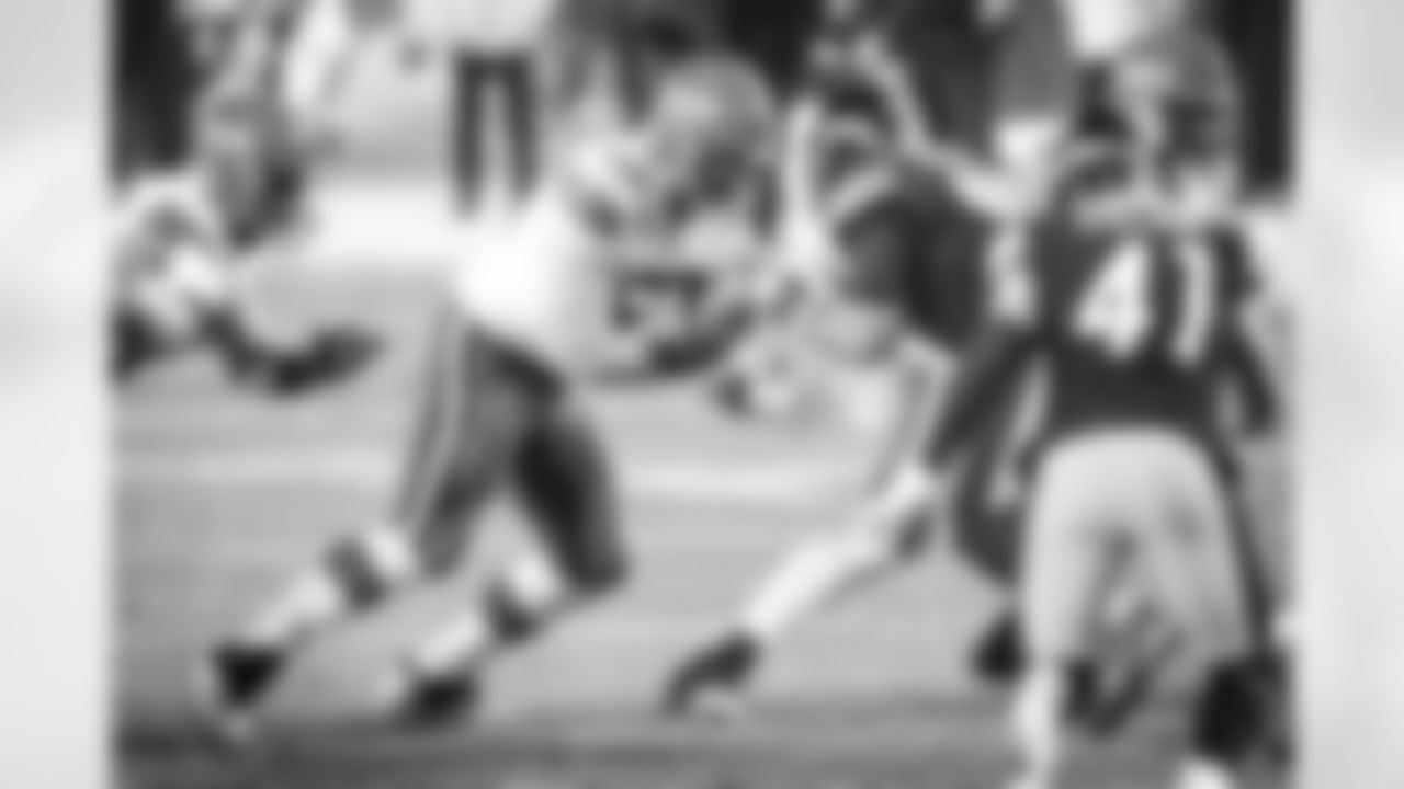Blake Hance during a NFL wild-card playoff football game between the Cleveland Browns and Pittsburgh Steelers on January 10, 2021 at Heinz Field. The Browns won 48-37.
