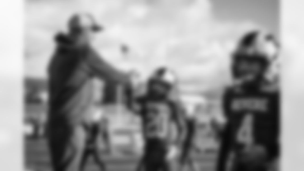 Browns Rookie Tackle Takeover Ohio Gridiron at Revere High School on October 15, 2022.