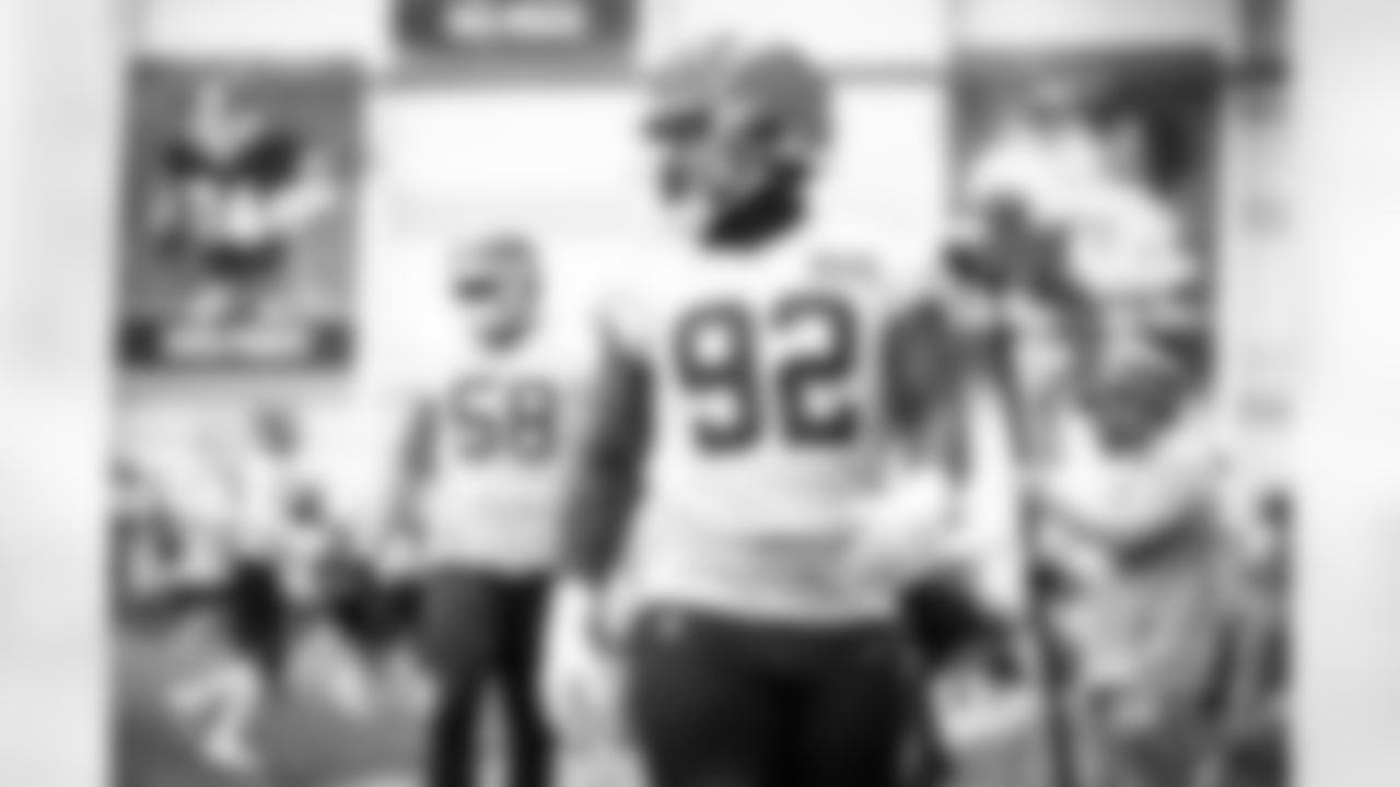 Linebacker Sam Kamara (92) during practice at CrossCountry Mortgage Campus on December 15, 2022.