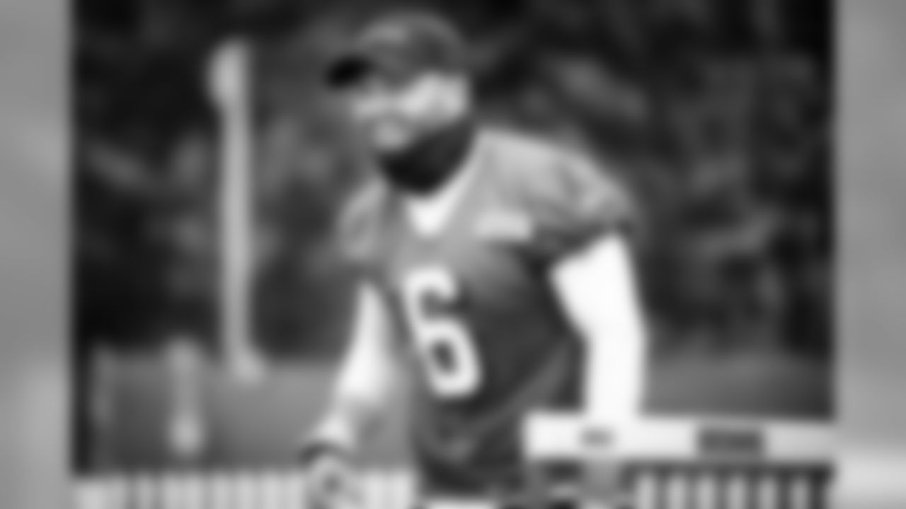 Quarterback Baker Mayfield (6) during workouts on August 11, 2020