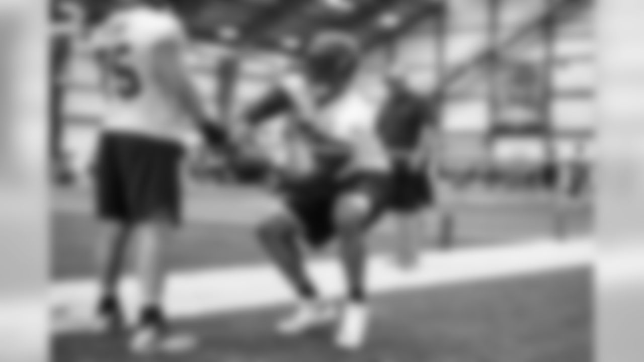 Ka'John Armstrong during the last day of minicamp on June 6, 2019.