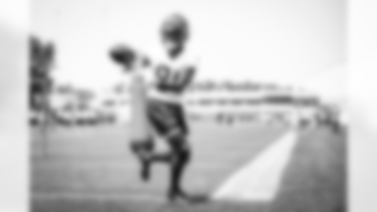 Wide receiver Ja'Marcus Bradley (84) during the first day of training camp on July 28, 2021.