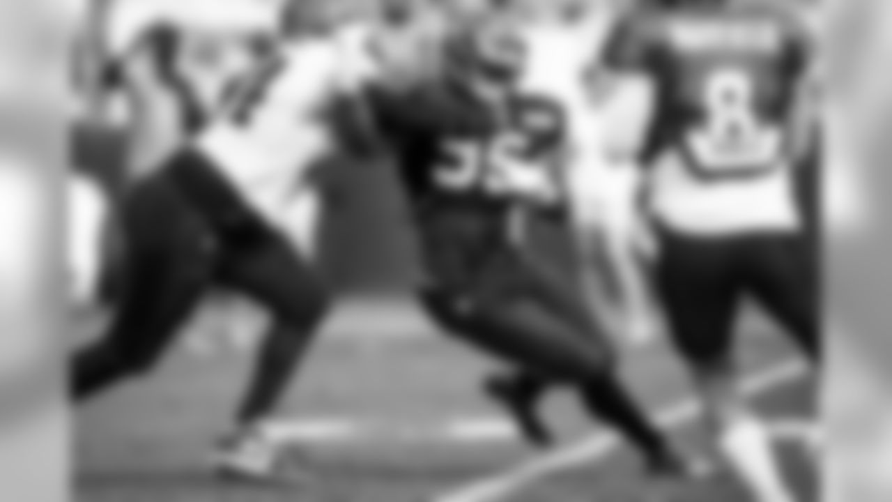 Check out our favorite photos of David Njoku and Myles Garrett