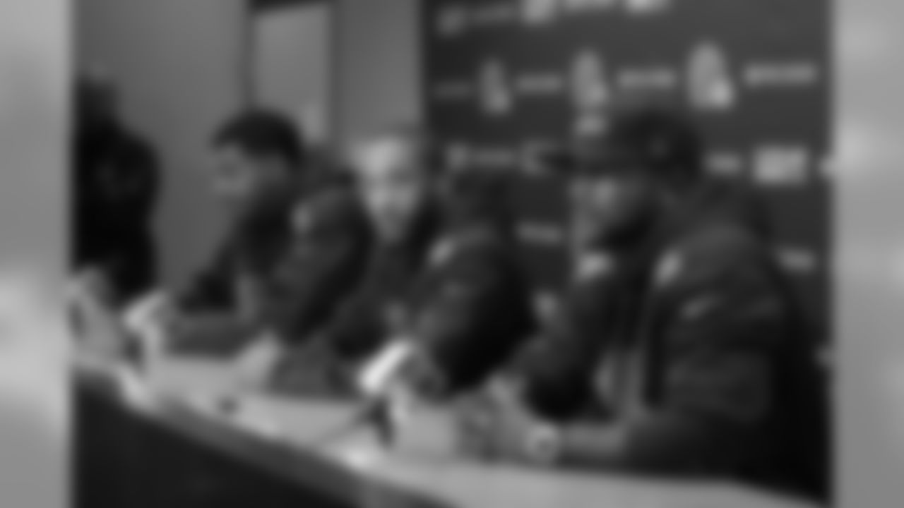 L to R - Dansby, Trufant, Whitner