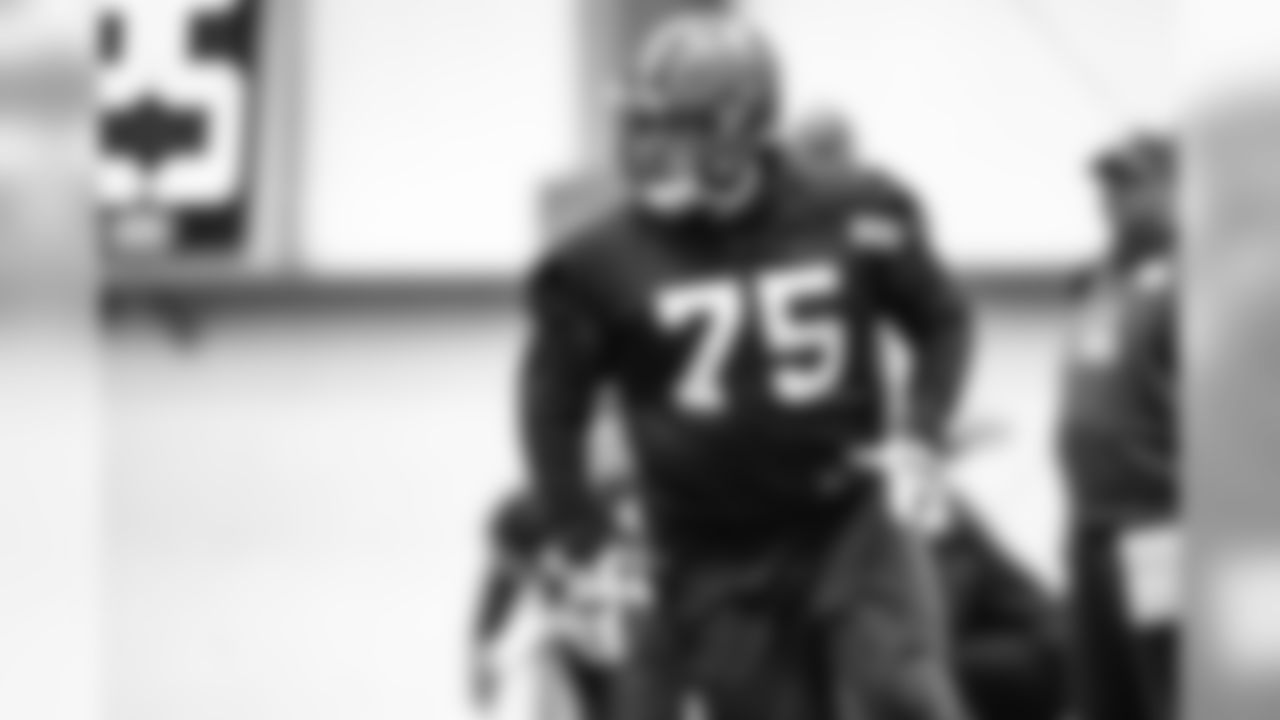 Players during practice on December 4, 2019