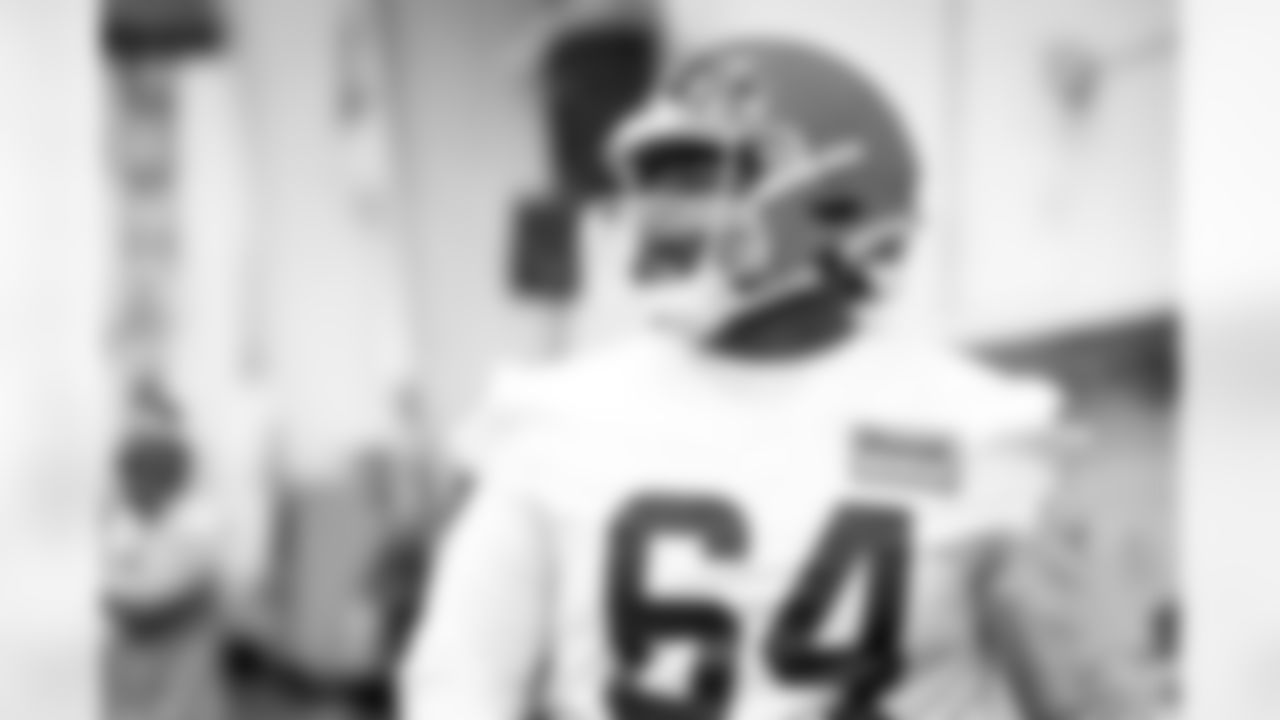 Defensive tackle Roderick Perry II (64) during practice at CrossCountry Mortgage Campus on December 15, 2022.