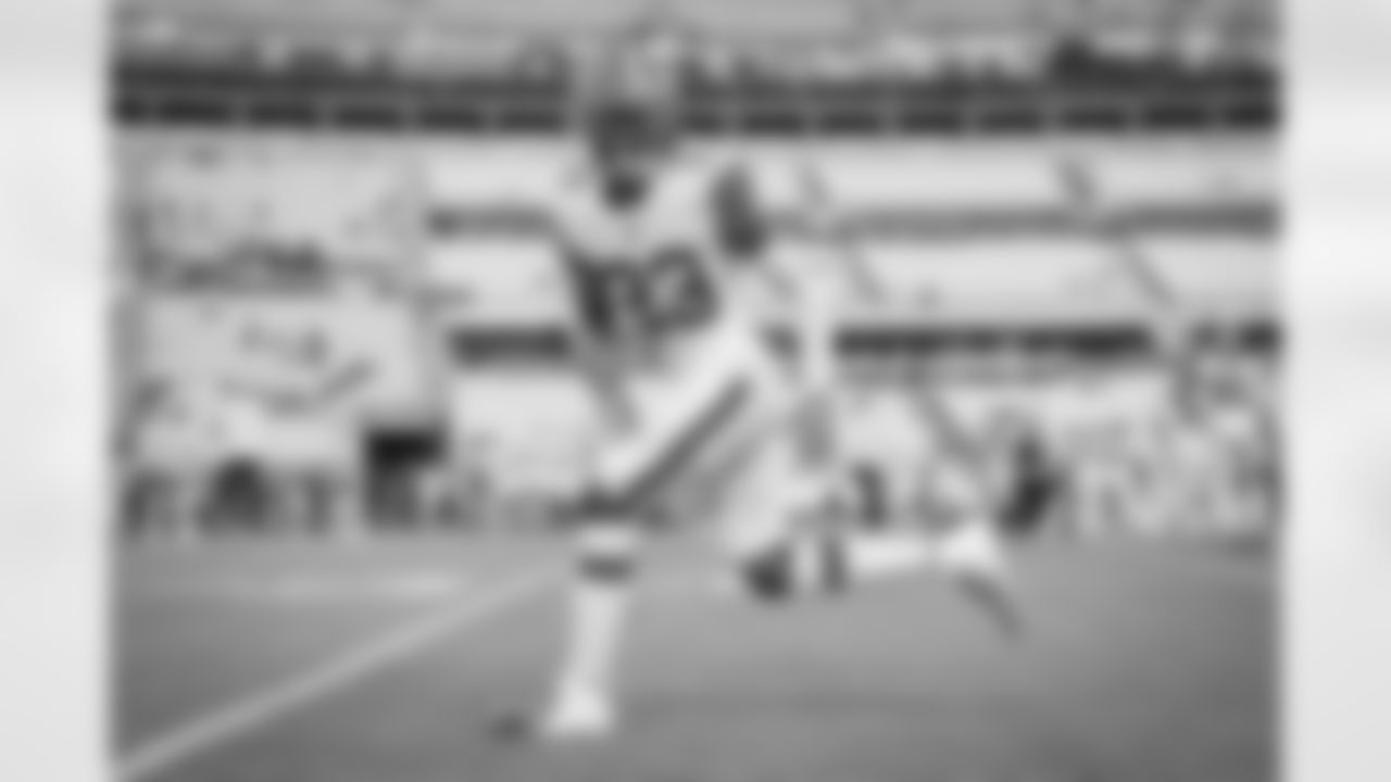Cornerback Martin Emerson Jr. (23) before a preseason NFL football game between the Cleveland Browns and Jacksonville Jaguars on August 12, 2022 at TIAA Bank Field.