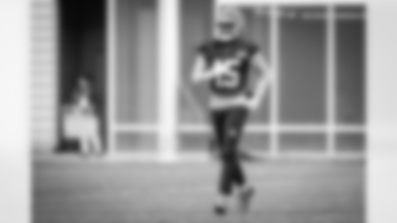 Wide Receiver Marquez Stevenson (15) during practice at CrossCountry Mortgage Campus on December 14, 2022.