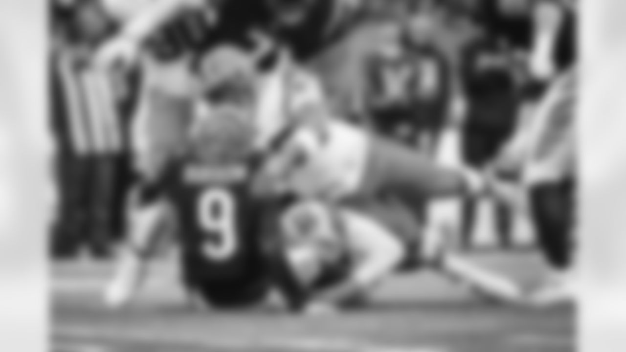 Defensive end Myles Garrett (95) during a NFL football game between the Cleveland Browns and Cincinnati Bengals on December 11, 2022 at Paycor Stadium.