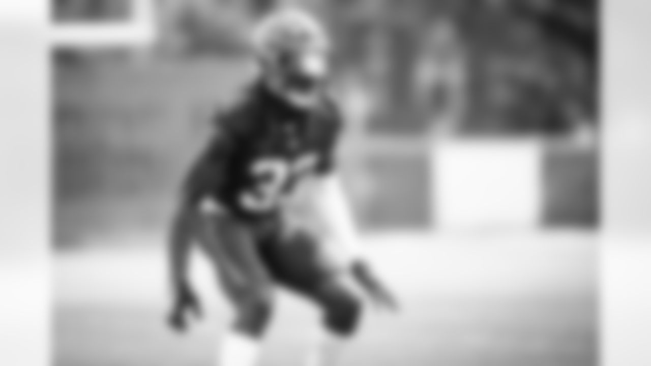Safety Ronnie Harrison (33) during the third day of training camp on July 30, 2021.