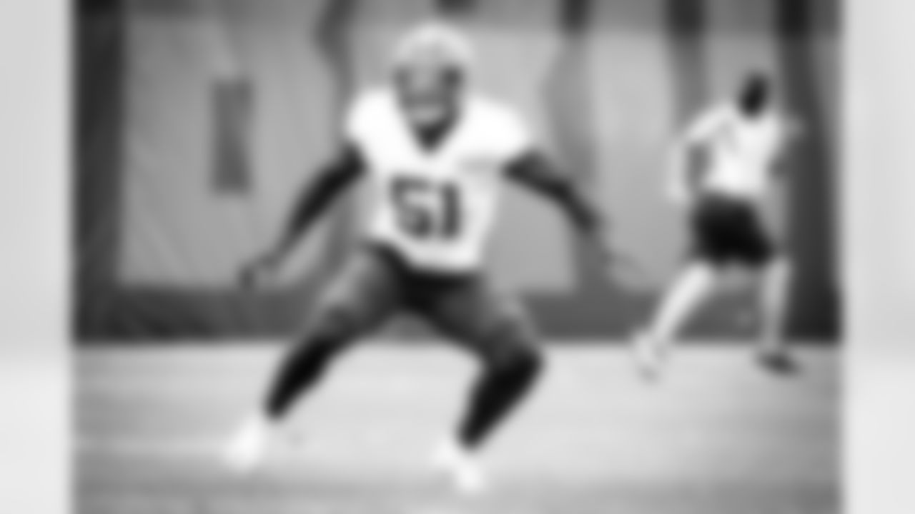 Linebacker Mack Wilson (51) during practice on September 30, 2020