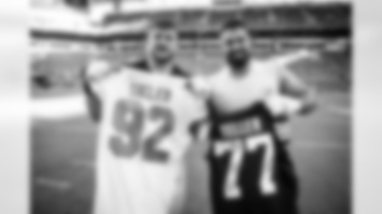 Offensive guard Wyatt Teller (77) after a NFL football game between the Cleveland Browns and Miami Dolphins on November 13, 2022 at Hard Rock Stadium. The Browns lost 17-39.
