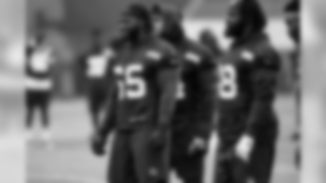 Defensive tackle Larry Ogunjobi (65) during the eighth practice of OTAs on May 29, 2019.