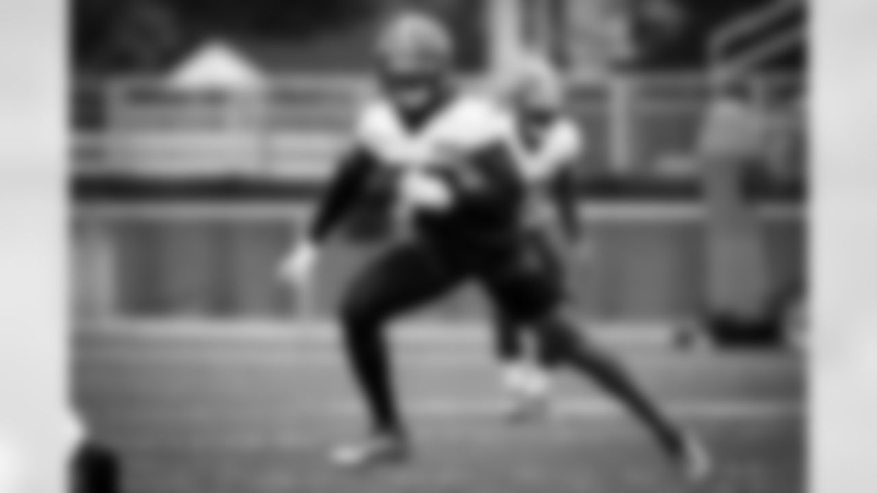 Linebacker Jacob Phillips (50) during practice at CrossCountry Mortgage Campus on August 23, 2022.