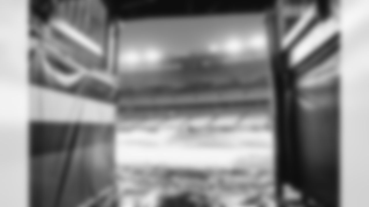 The stadium before a NFL football game between the New Orleans Saints and Cleveland Browns on December 24, 2022 at FirstEnergy Stadium.