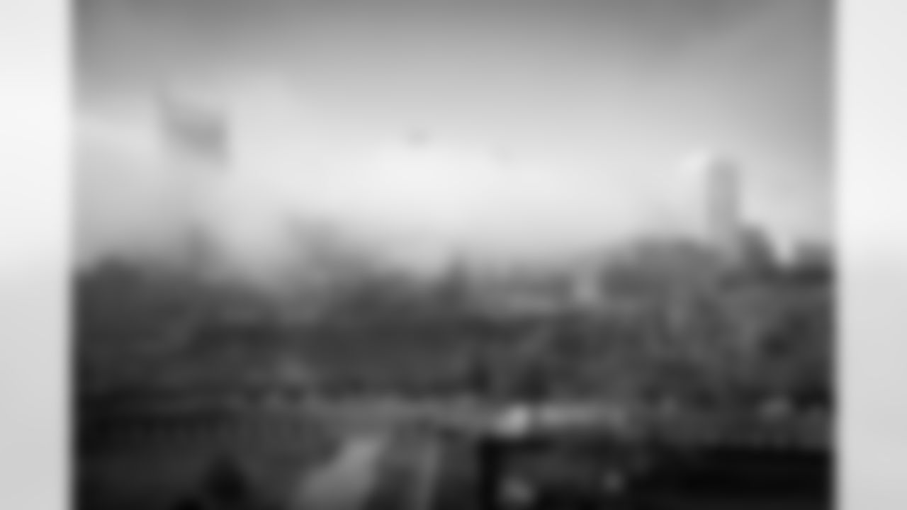 Downtown Nashville before a NFL football game between the Cleveland Browns and Tennessee Titans on December 6, 2020 at Nissan Stadium. The Browns won 41 - 35.