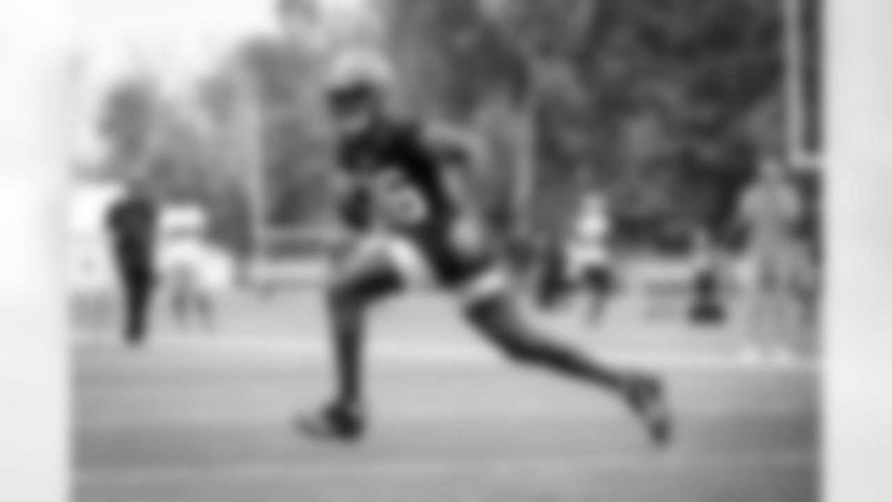 Wide receiver Isaiah Epps (86) during practice on the first day of Rookie Minicamp at CrossCountry Mortgage Campus on May 12, 2023.