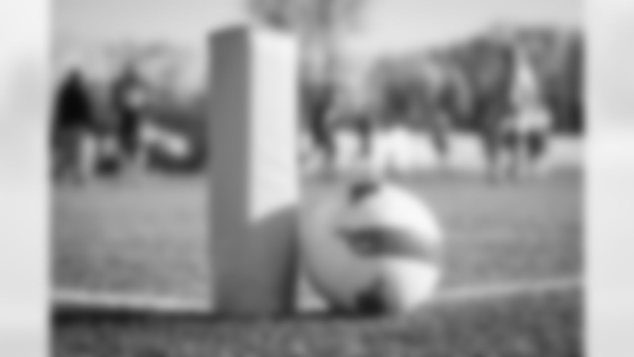 A soccer ball after practice at CrossCountry Mortgage Campus on November 23, 2022.