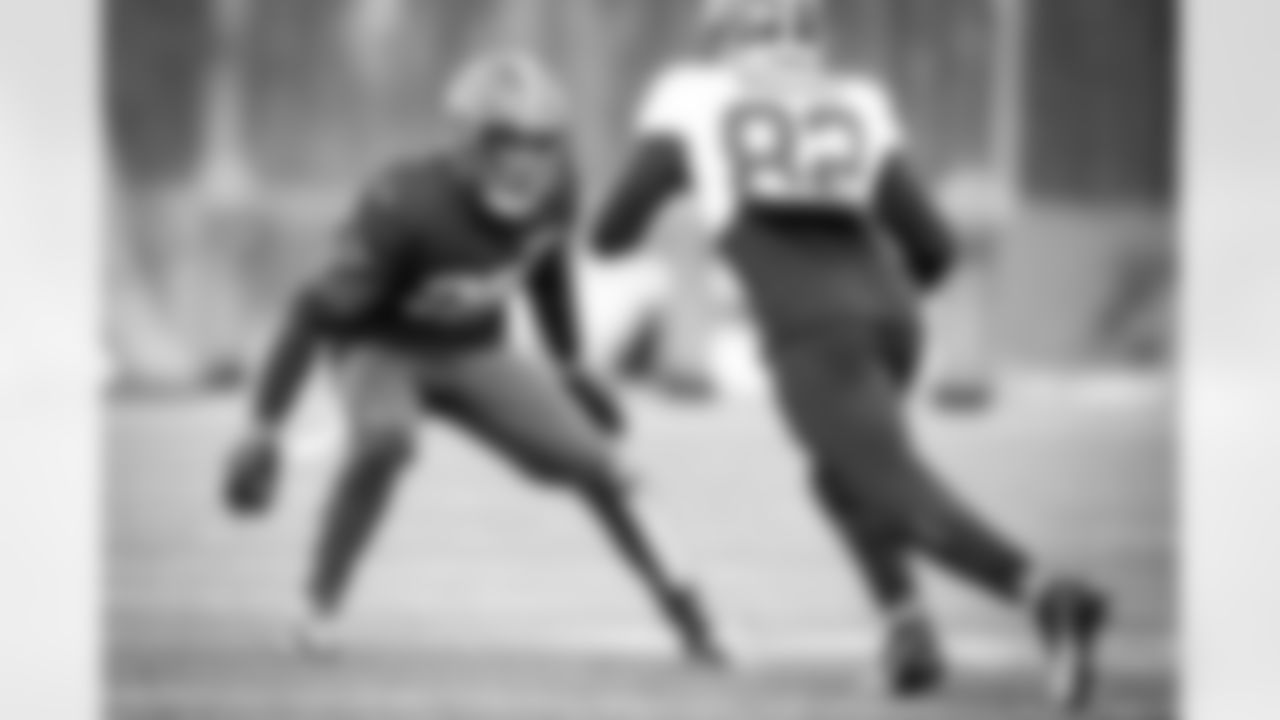 Brian Allen during practice on January 13, 2021.