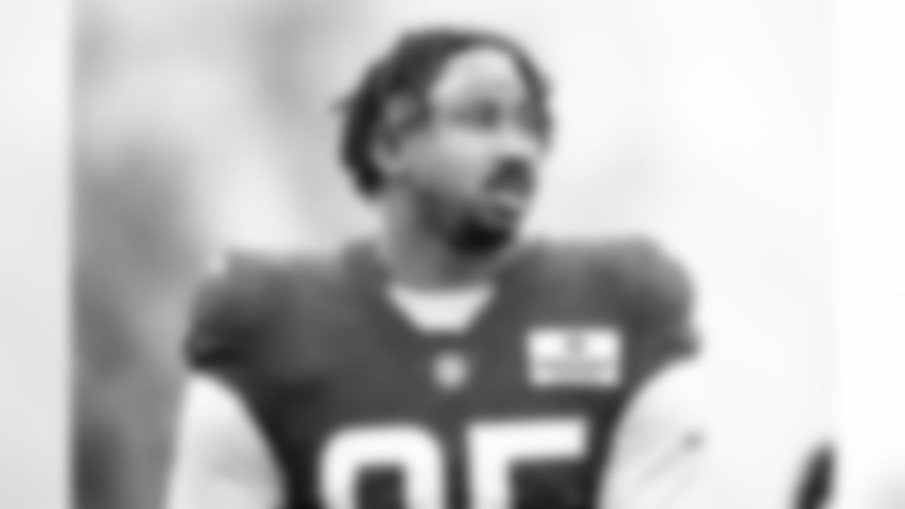 Defensive end Myles Garrett (95) during practice on December 30, 2021.
