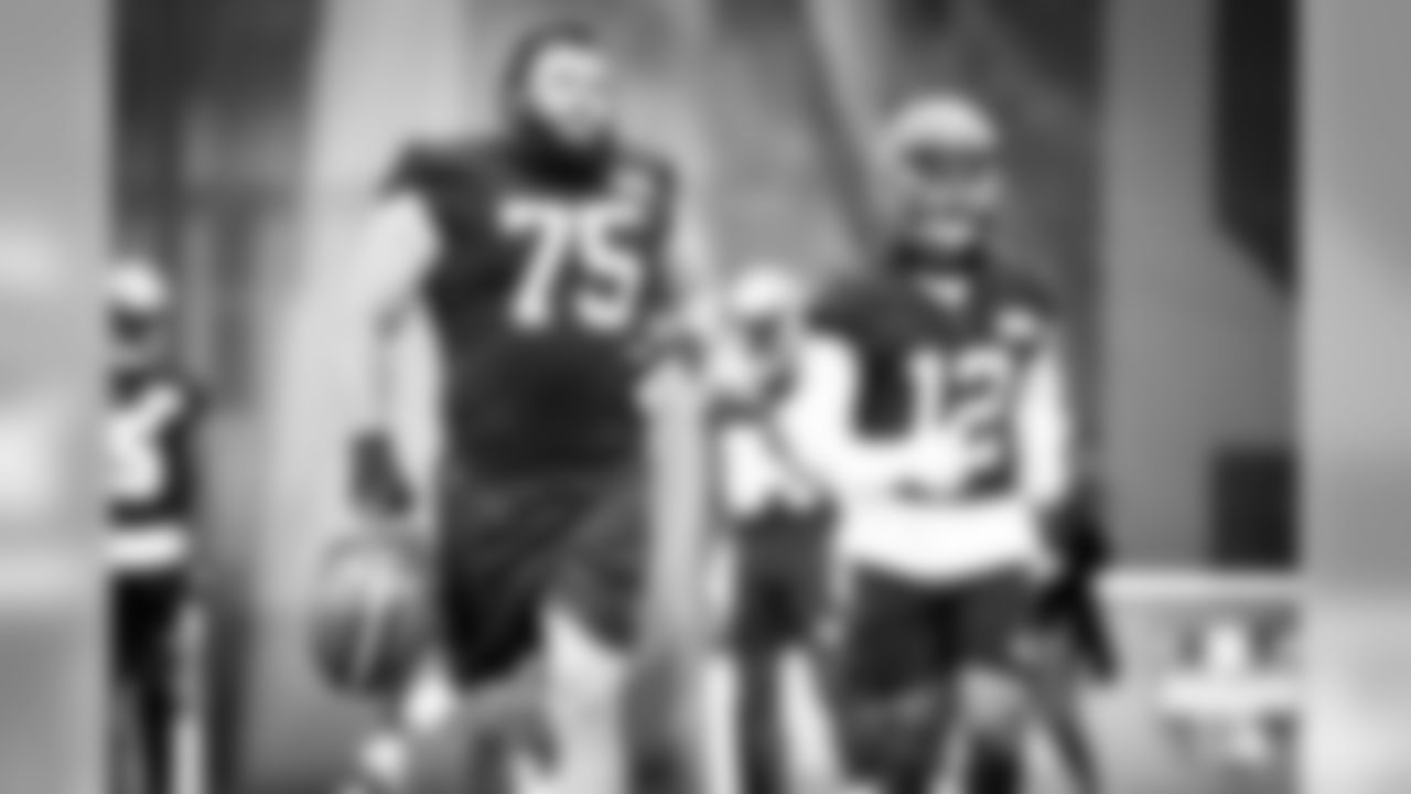 Offensive guard Joel Bitonio (75) during practice on August 16, 2020
