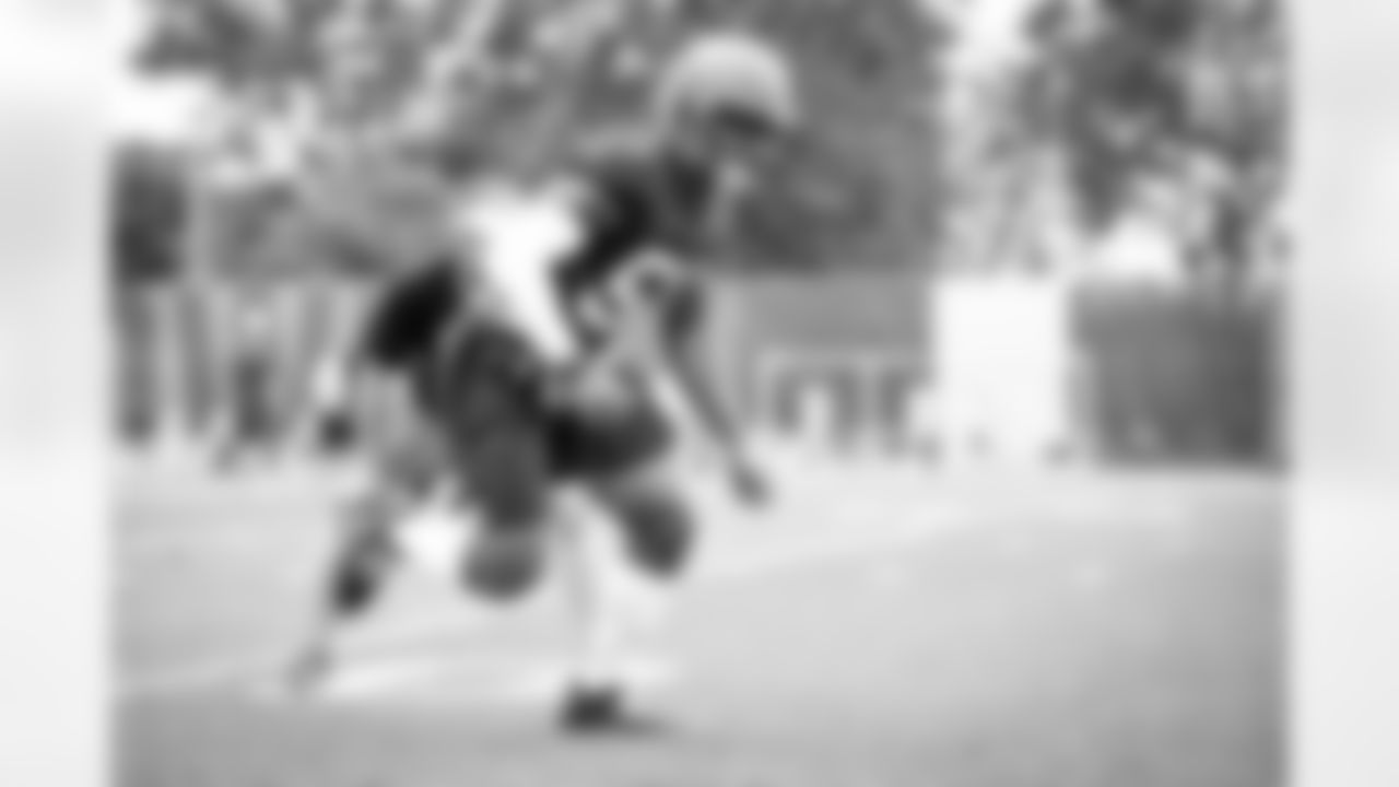 Linebacker Malcolm Smith (56) during the fourteenth day of training camp on August 17, 2021.