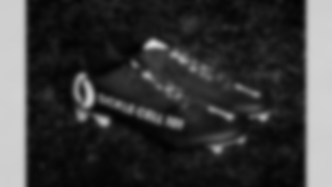 2022 My Cause My Cleats Photoshoot - Wide receiver Donovan Peoples-Jones (11) - Sickle Cell 101