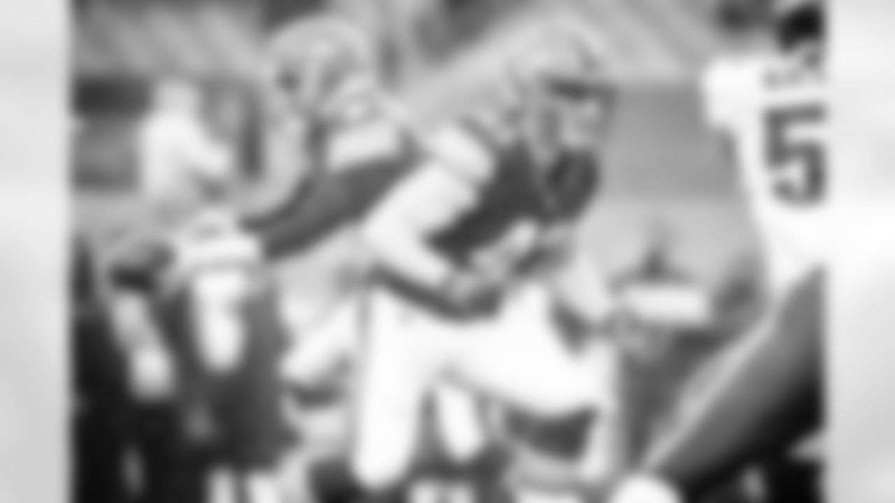 Fullback Johnny Stanton (43) during a NFL football game between the Philadelphia Eagles and Cleveland Browns on November 22, 2020 at FirstEnergy Stadium. The Browns won 22-17.