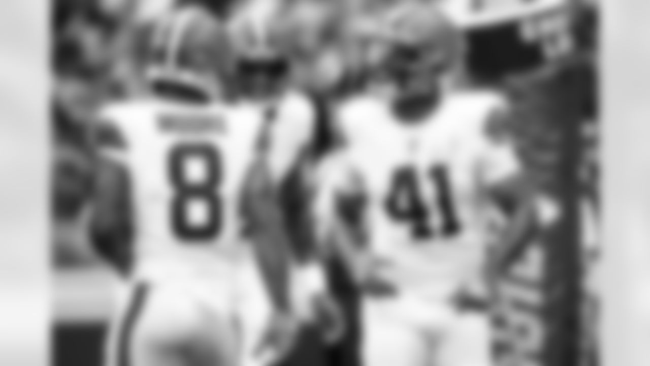 Running back John Kelly Jr. (41) during a preseason NFL football game between the Cleveland Browns and Kansas City Chiefs on August 26, 2023 at GEHA Field at Arrowhead Stadium. The Browns lost 32-33.