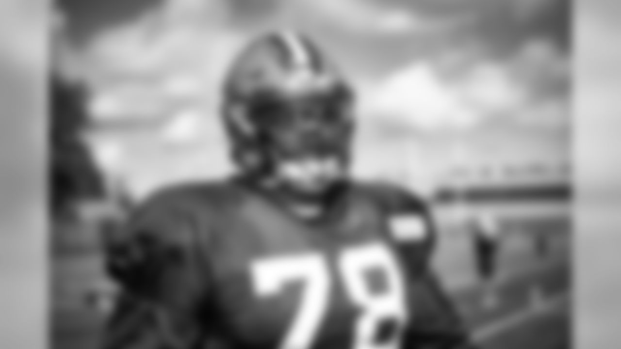 Offensive tackle Greg Robinson (78) during practice on September 4, 2019