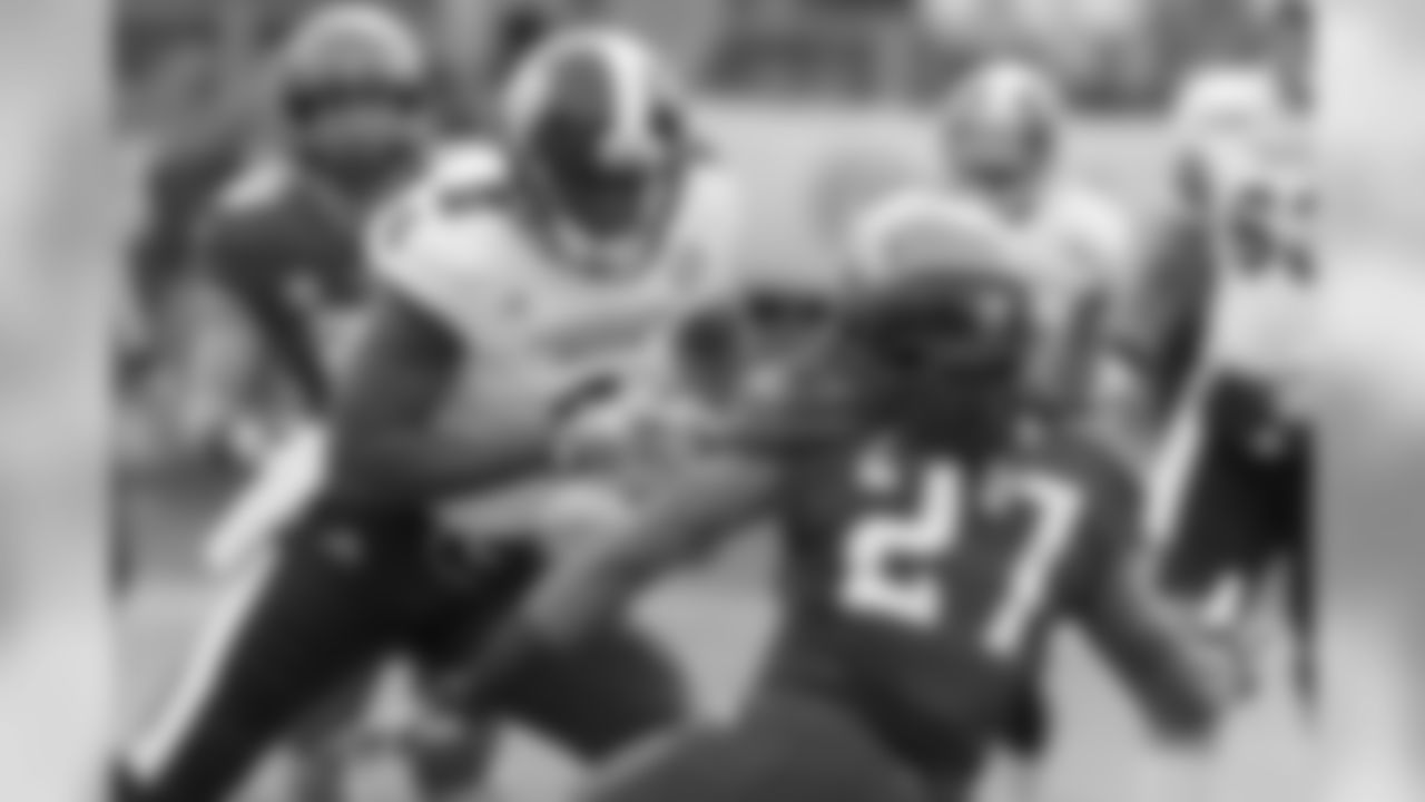 This year's sixth-round pick, Malcolm Johnson has already carved out a role at fullback on the Browns - although he mostly played a tight end role with the Bulldogs.