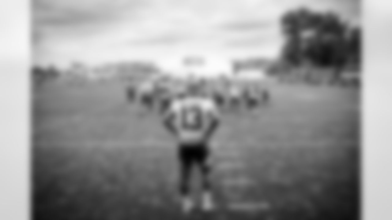 Punter Corey Bojorquez (13) during the third day of OTAs at CrossCountry Mortgage Campus on May 26, 2022.