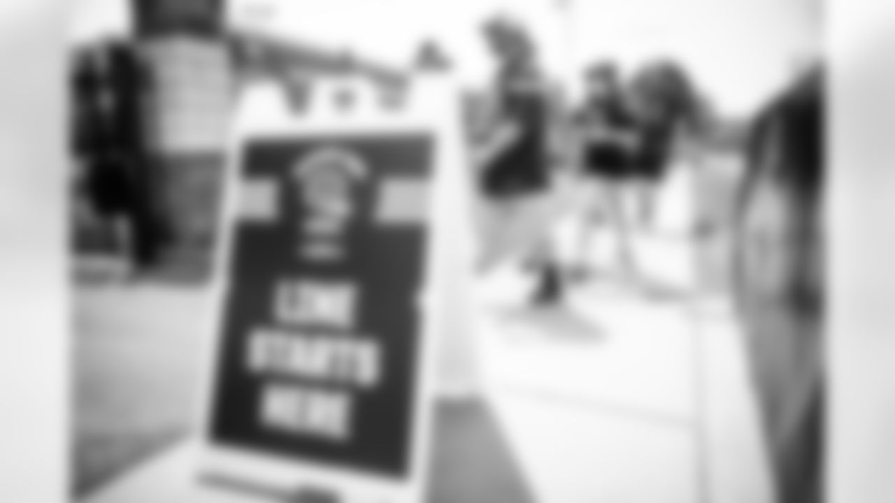 Fans during the fourth day of training camp on July 31, 2021.