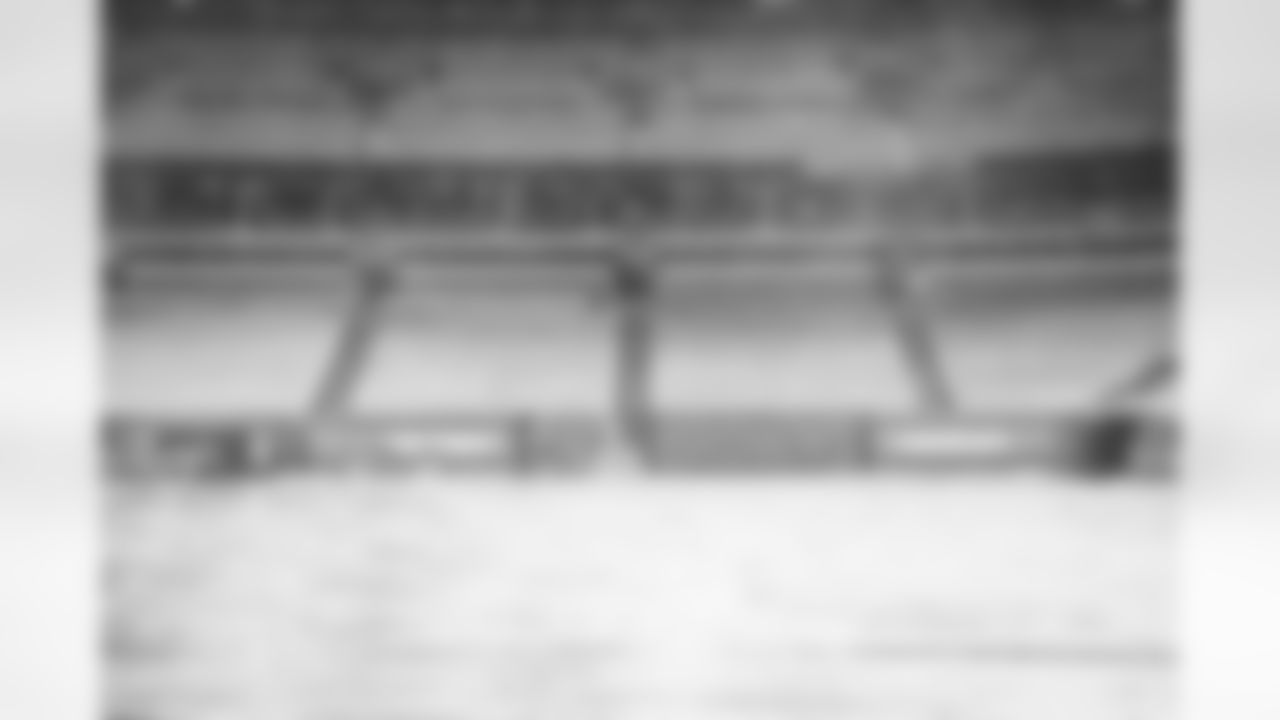 The stadium before a NFL football game between the New Orleans Saints and Cleveland Browns on December 24, 2022 at FirstEnergy Stadium.