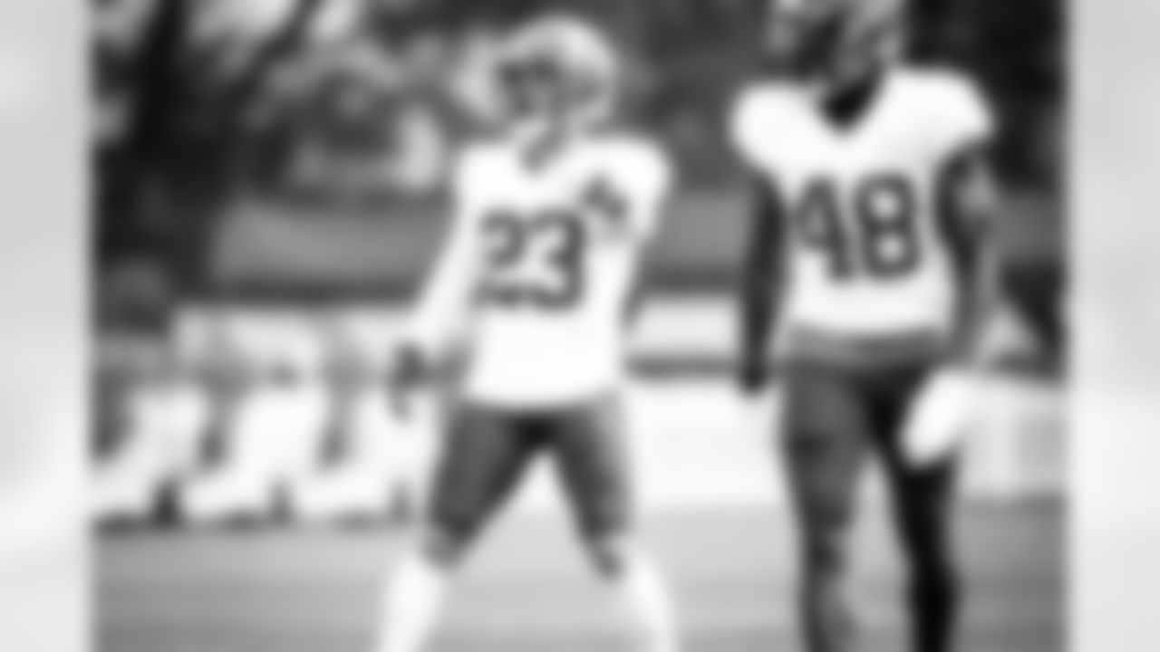 Safety Andrew Sendejo (23) during practice on August 24, 2020