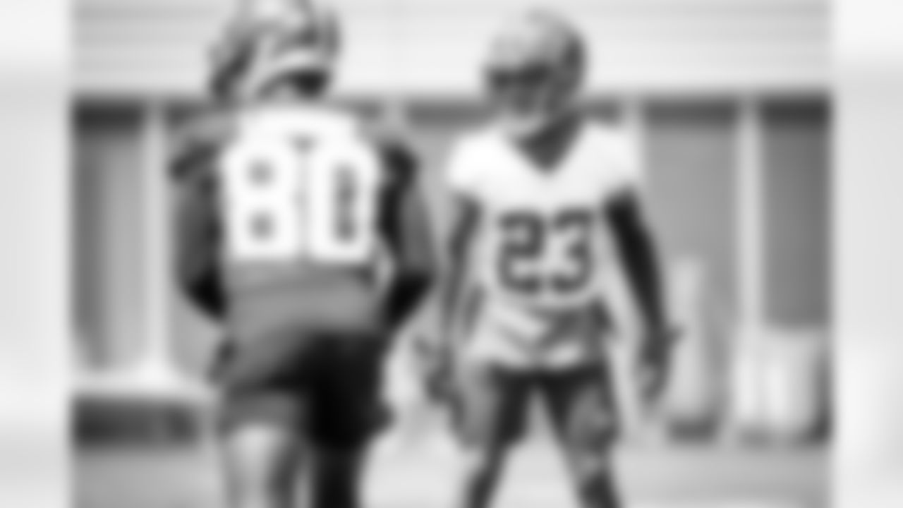 Cornerback Troy Hill (23) during the first day of minicamp on June 15, 2021.