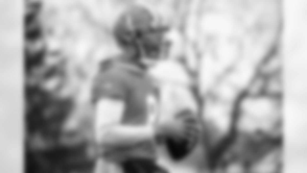 Quarterback Kellen Mond (8) during practice at CrossCountry Mortgage Campus on January 6, 2023.