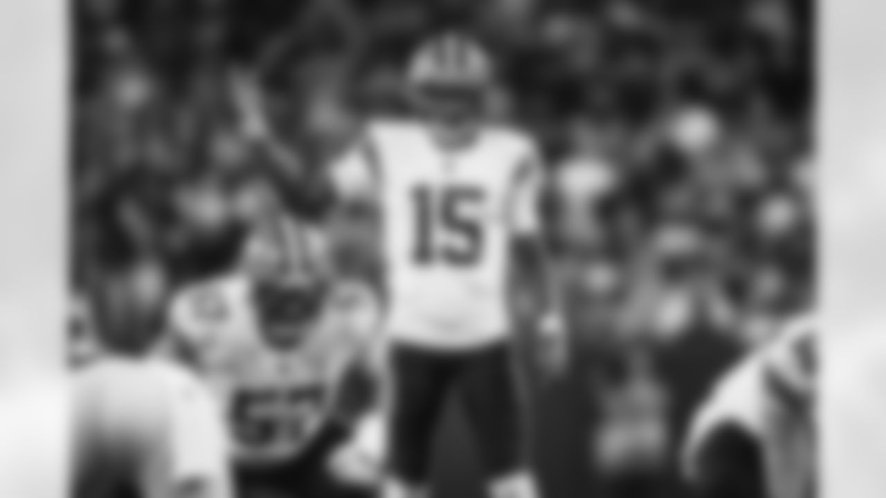Quarterback Joshua Dobbs (15) during a preseason NFL football game between the Chicago Bears and Cleveland Browns on August 27, 2022 at FirstEnergy Stadium.