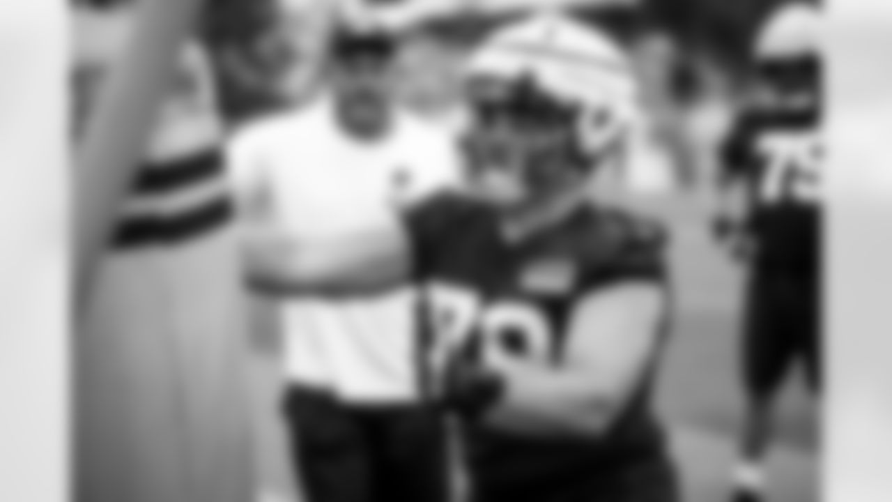 Offensive tackle Drew Forbes (79) during the twelfth day of training camp at CrossCountry Mortgage Campus on August 14, 2022.