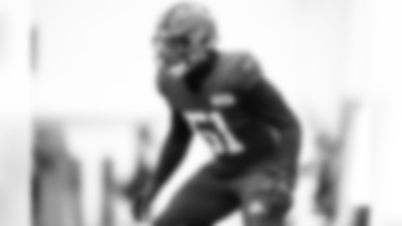 Linebacker Mack Wilson (51) during practice on October 21, 2020