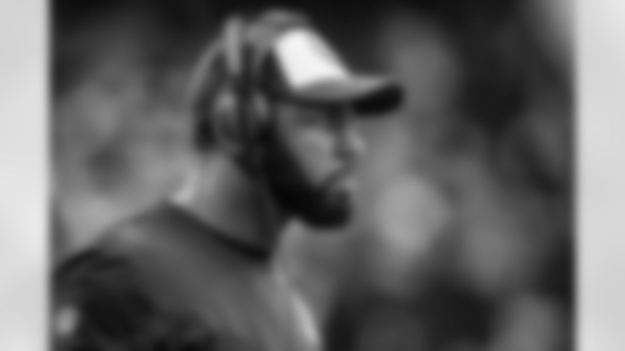 Assistant Defensive Line Coach Jordan Thomas during a NFL football game between the Cleveland Browns and Houston Texans on December 4, 2022 at NRG Stadium. The Browns won 27-14.