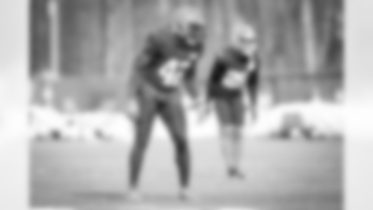 Safety Karl Joseph (42) during practice on December 23, 2020