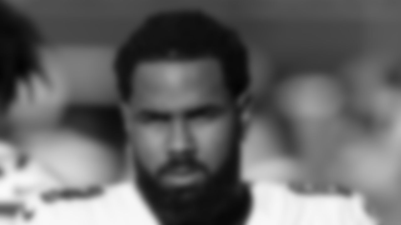 New York Jets wide receiver Elijah Moore stands on the sideline before an NFL football game against the Seattle Seahawks, Sunday, Jan. 1, 2023, in Seattle.