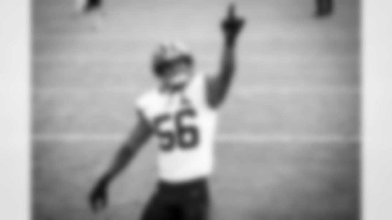 Linebacker Malcolm Smith (56) during a NFL football game between the Cleveland Browns and Tennessee Titans on December 6, 2020 at Nissan Stadium. The Browns won 41 - 35.