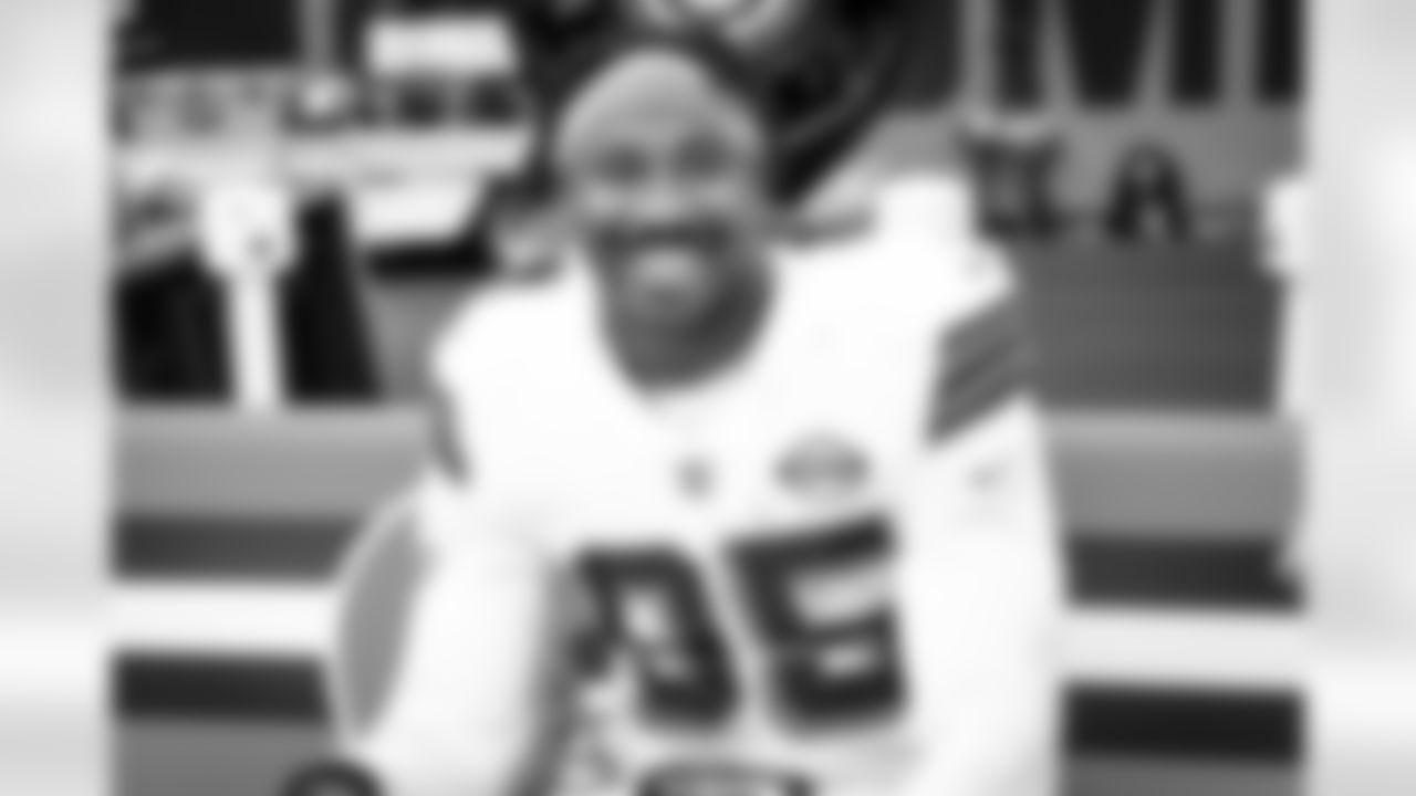 Defensive end Myles Garrett (95) after a NFL football game between the Chicago Bears and Cleveland Browns on September 26, 2021 at FirstEnergy Stadium. The Browns won 26-6.
