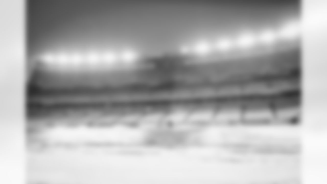 The stadium before a NFL football game between the New Orleans Saints and Cleveland Browns on December 24, 2022 at FirstEnergy Stadium.