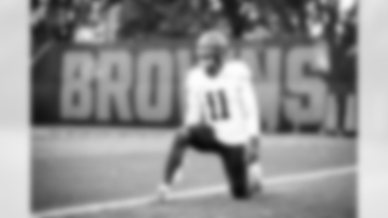 Wide receiver Donovan Peoples-Jones (11) during practice on November 3, 2021.