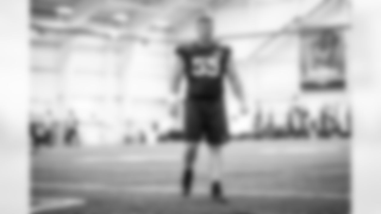Center Ethan Pocic (55) during the first day of the acclimation period at CrossCountry Mortgage Campus on July 27, 2022.